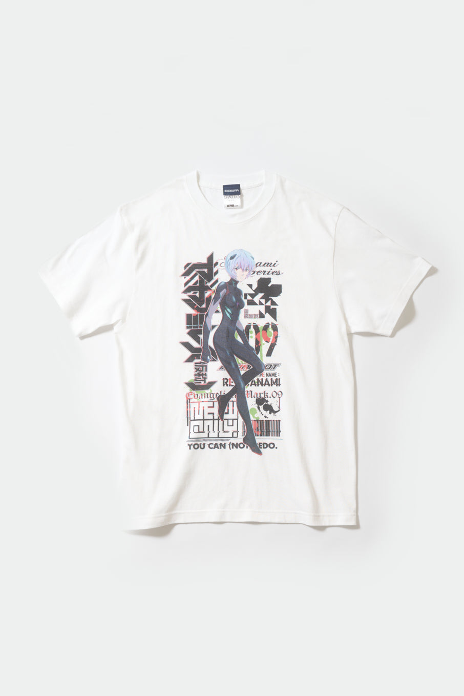 【EVANGELION】 Rei Ayanami full-color T-shirt